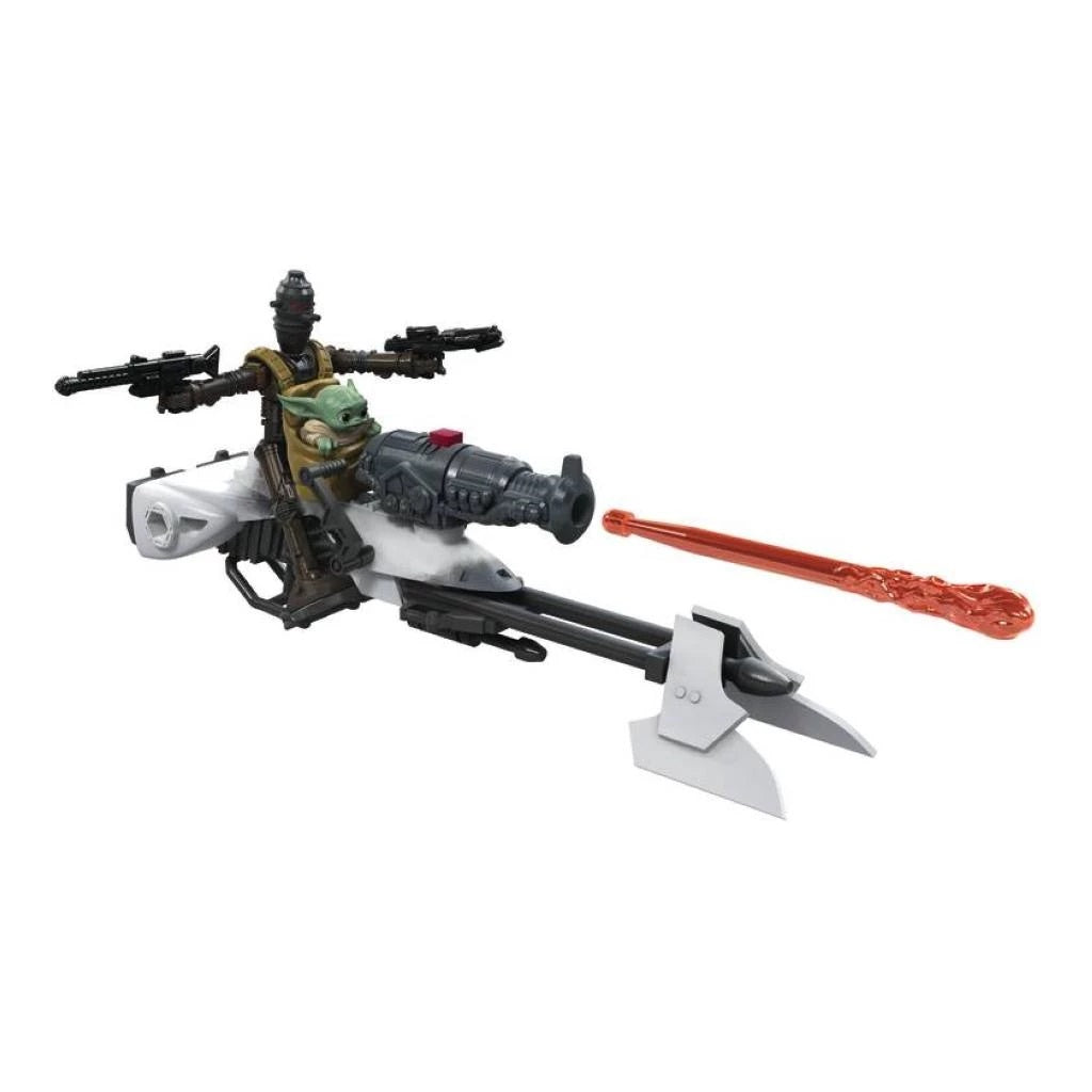 Hasbro - Star Wars Mission Fleet IG-11 und The Child Speederbike
