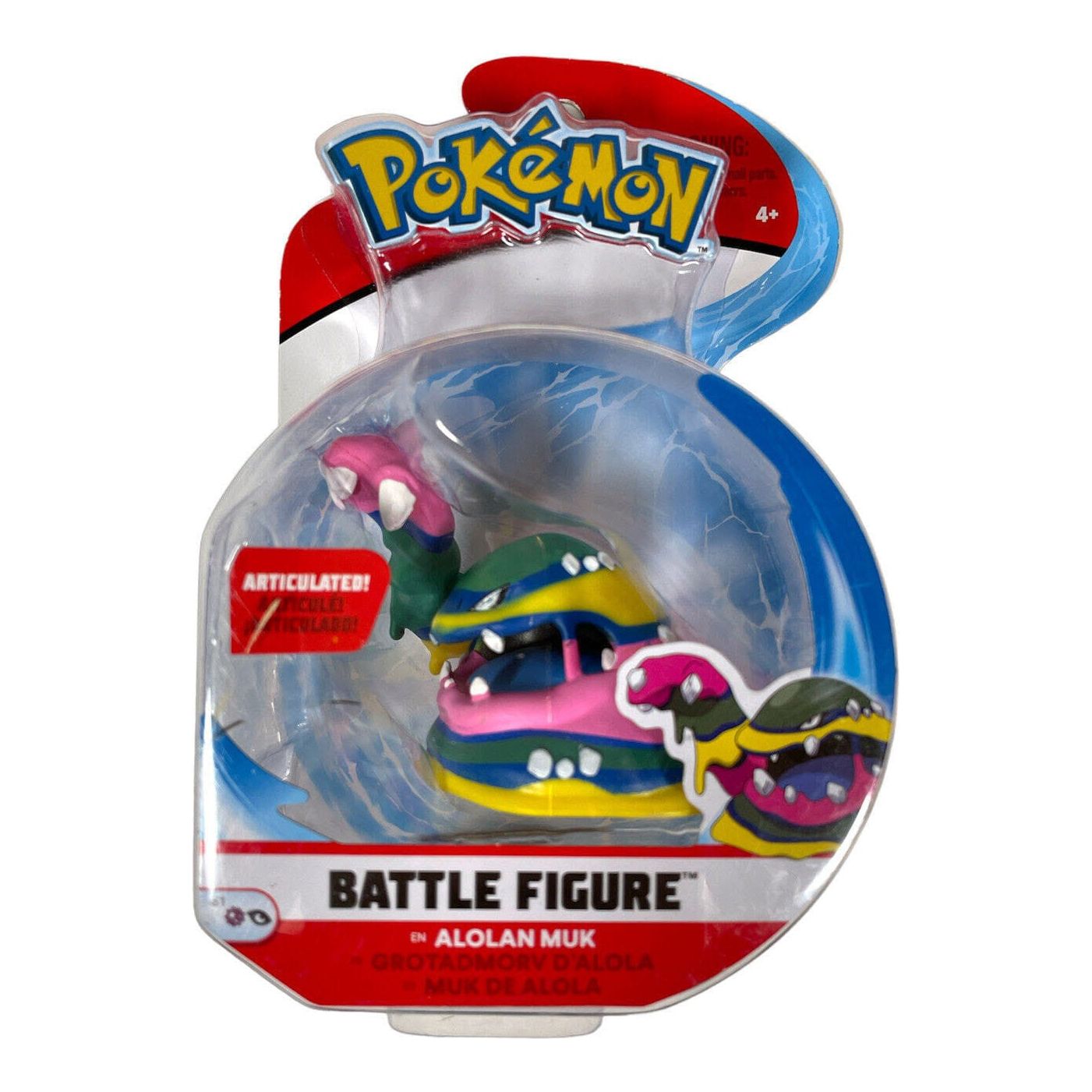 Jazwares Pokemon Battle Pack Figur Minifiguren Sortiment 5 cm, Spielfigur, Actionfigur