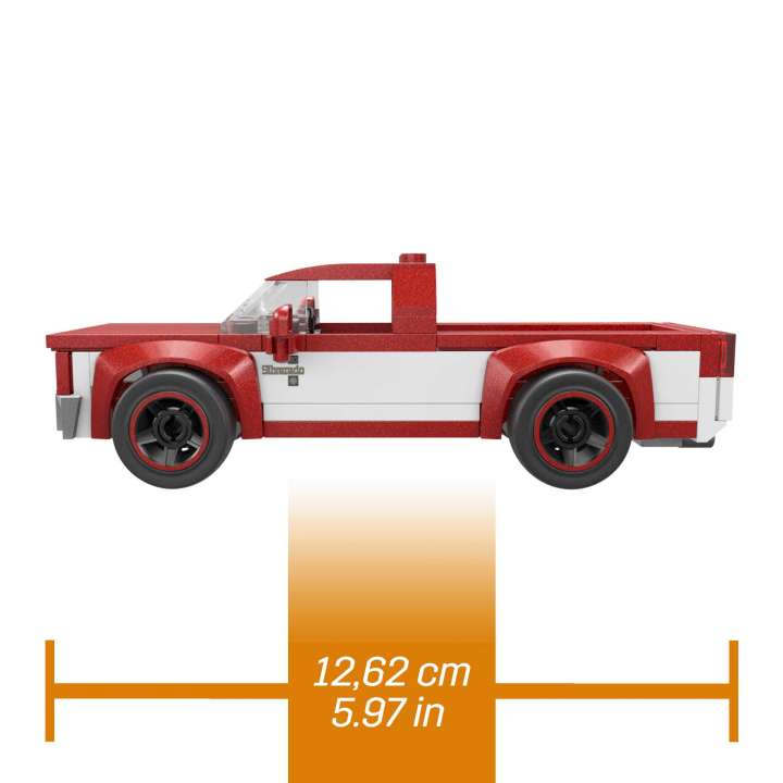 MEGA Hot Wheels ’83 Chevy Silverado Real Racecar Building Set