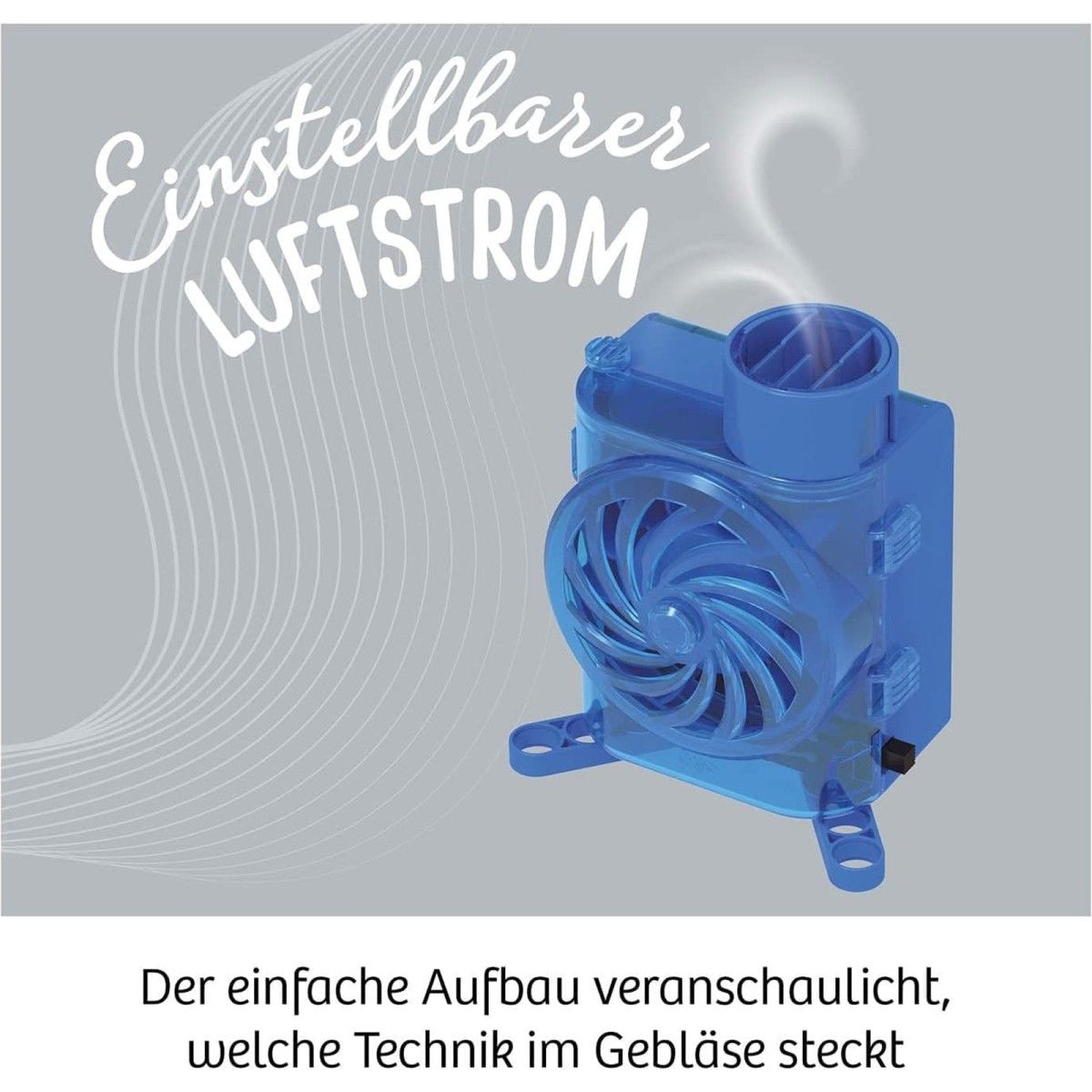 Kosmos - 620882 - Experimentierkasten, Air Dancer, 30 cm, Bausatz Lufttänzer