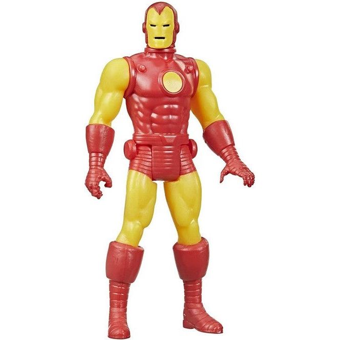 Marvel Legends Retro Iron Man 15x23cm - Spiel und Actionfigur