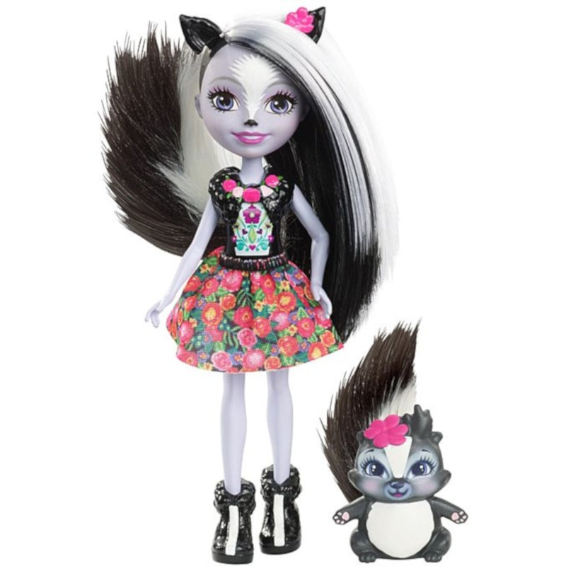 MATTEL Enchantimals Sage Skunk & Caper Puppe