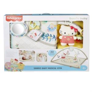 Mattel - GXC10 - Fisher Price Sanrio Hello Kitty Baby Gym, Baby Spielmatte
