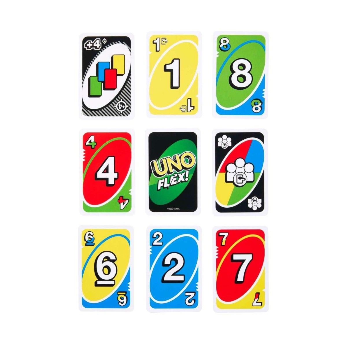 Mattel - HMY99 - Mattel Games - UNO Kartenspiel, Flex!