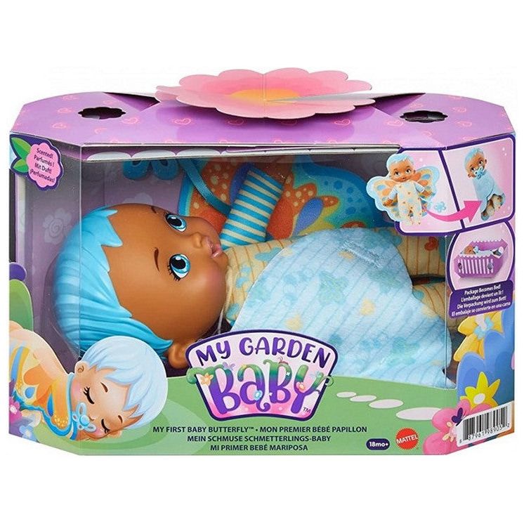 Mattel - My Garden Baby Puppe - Mein Schmuse Schmetterlings-Baby