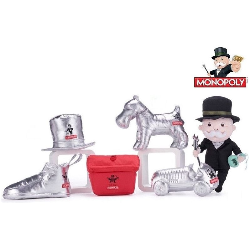 Hasbro - Monopoly Plüschfiguren 25cm, Plüschtier, Kuscheltier