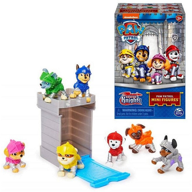 Spin Master - Paw Patrol - Knights Mini Figuren in Blind Box, Sammelfiguren