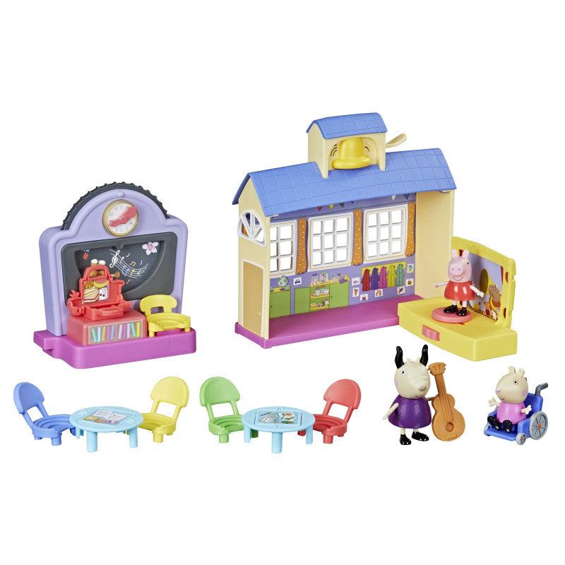 Hasbro - F2166 - Peppa Wutz - Peppa Pig - Peppa’s Adventures Peppas Spielgruppe, Vorschulspielzeug mit Sprache und Geräuschen
