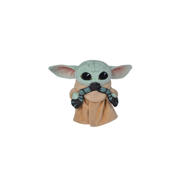 Simba - Disney - Star Wars The Mandalorian Child Baby Yoda Plüschtier 17 cm mit Zubehör