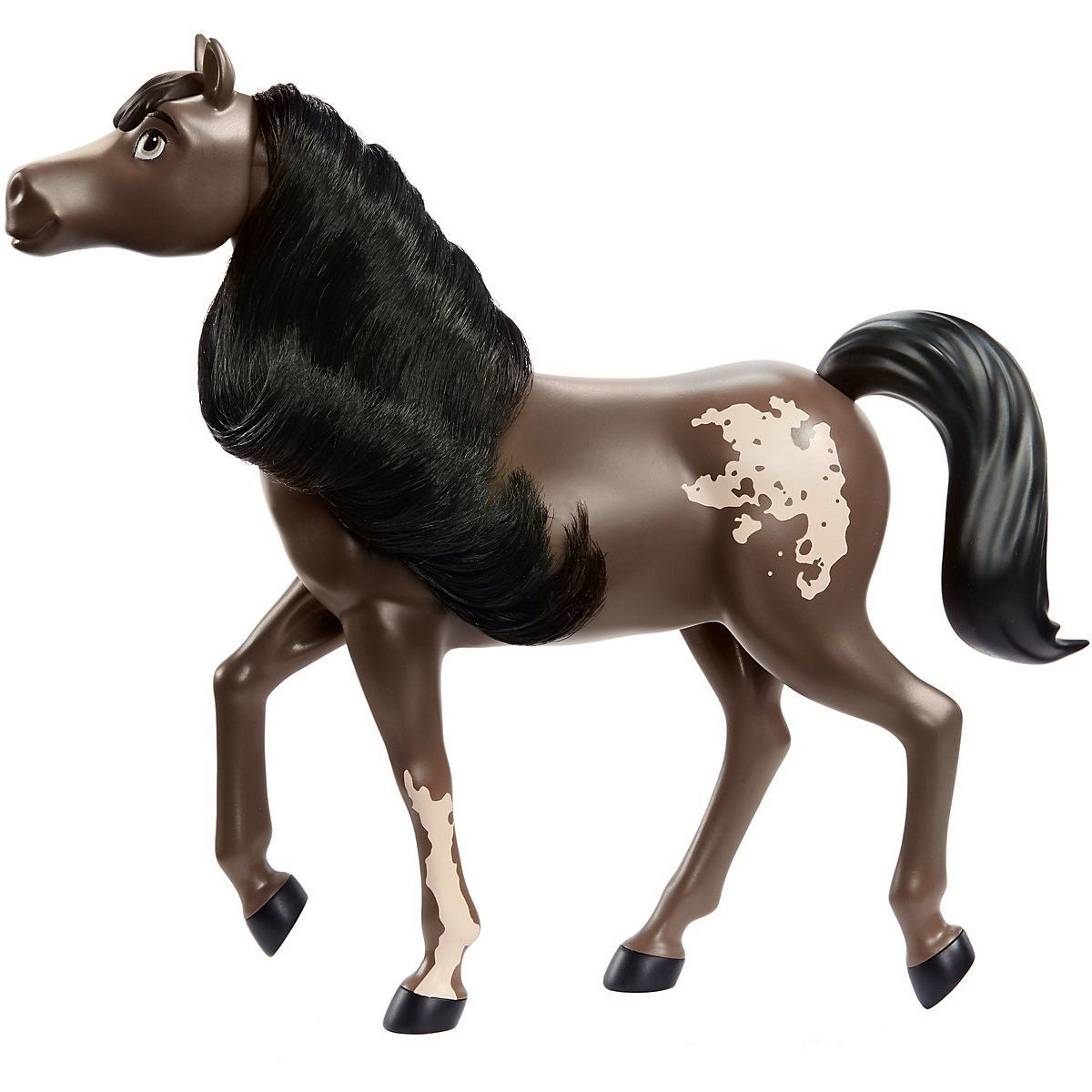 Mattel - GXD99 -Dreamworks Spirit Mustang Stute dunkelbraun