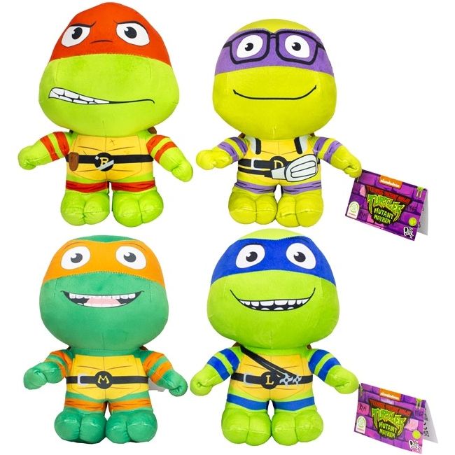 Nickelodeon 2-9370 - Teenage Mutant Ninja Turtles Plüsch Figur, 28 cm