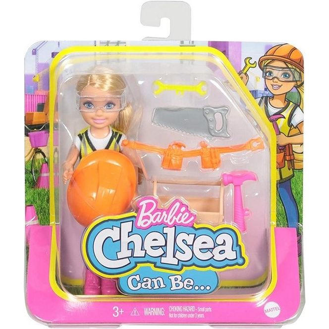 Mattel - Barbie Chelsea kann alles sein - Karriere Spielset Puppe