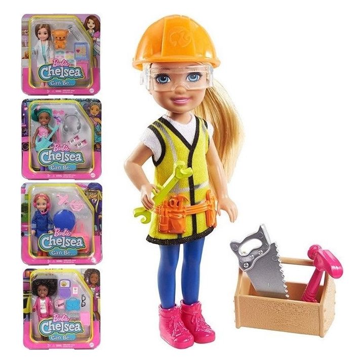 Mattel - Barbie Chelsea kann alles sein - Karriere Spielset Puppe
