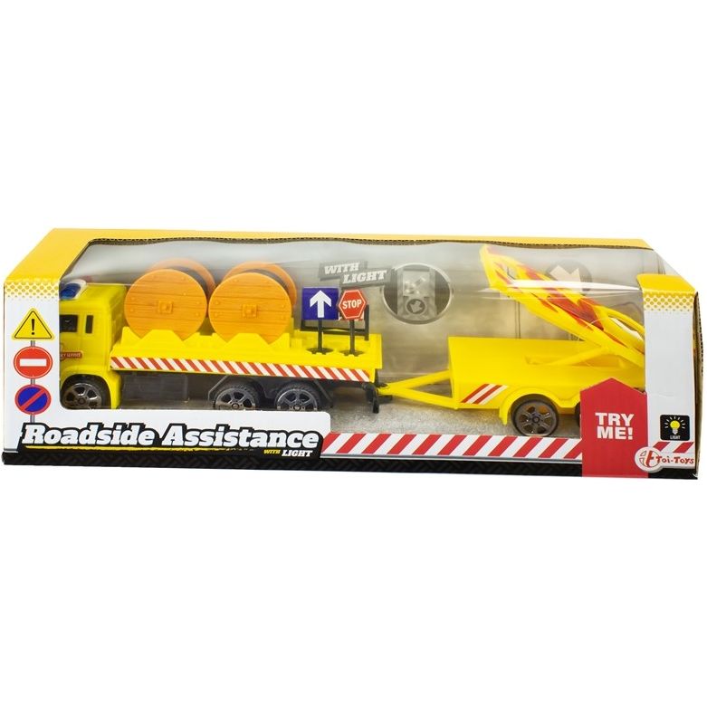 Toi Toys -Spielzeug LKW Straßenmeisterei mit Licht