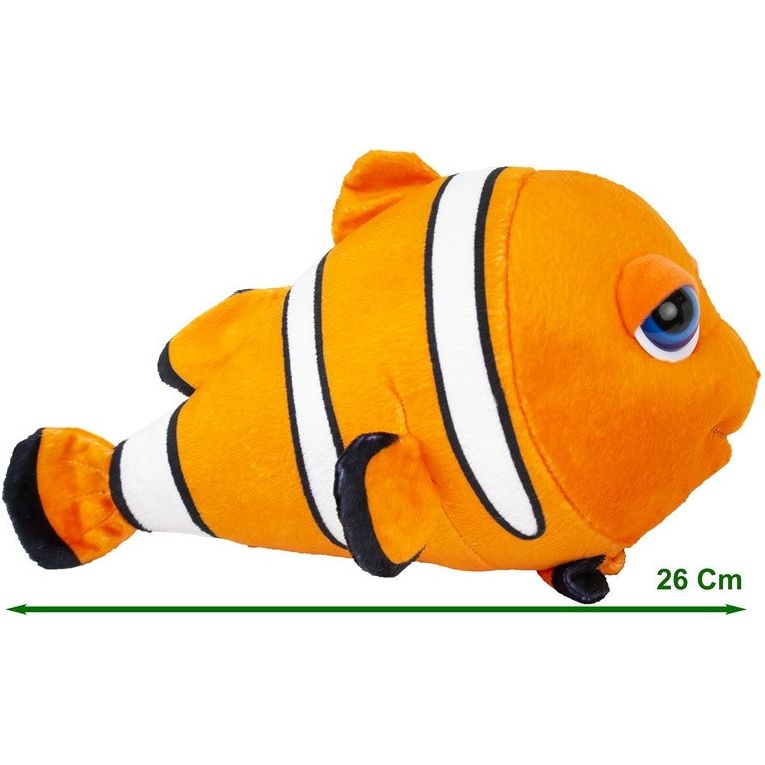Big Headz Plüschtier Clownfisch Kuscheltier Fisch 26cm