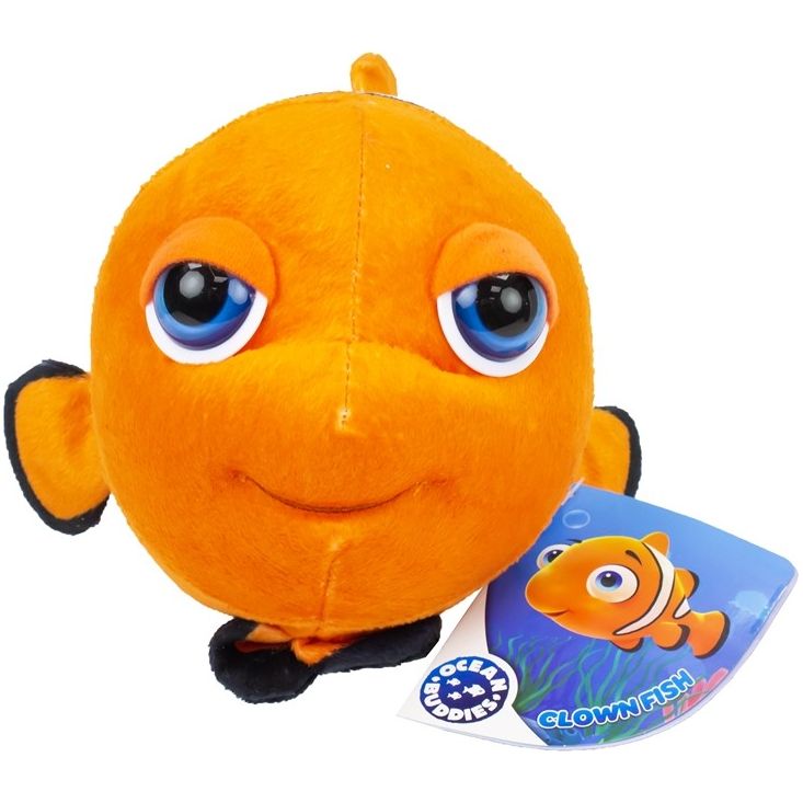 Big Headz Plüschtier Clownfisch Kuscheltier Fisch 26cm