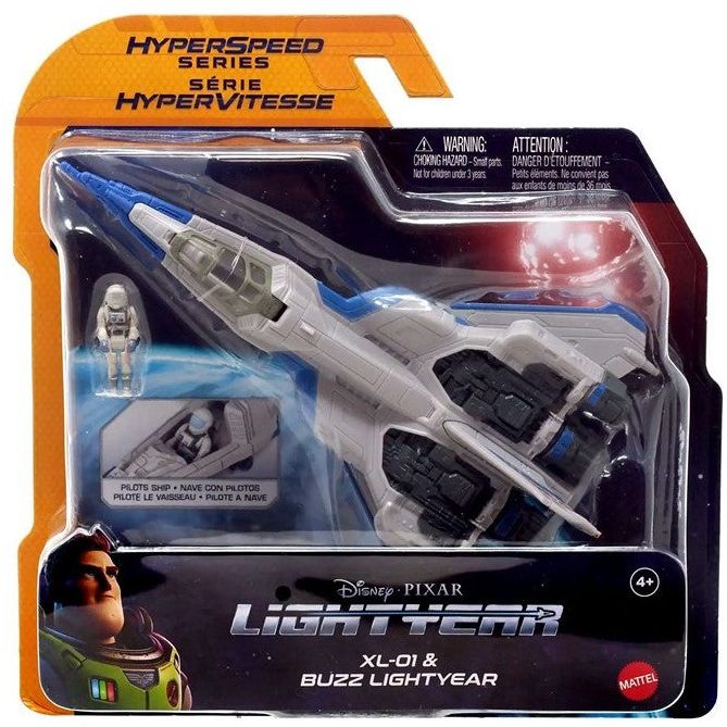 Disney Lightyear Flugzeuge mit Minifigur Hyperspeed Space Ship