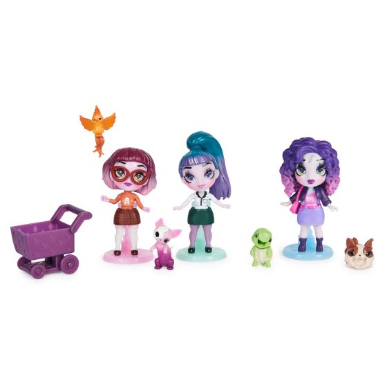 Spin Master 6064942 - Zombaes Forever - Wild Vibes - Spielset, Puppenhaus mit Spielfiguren und Zubehör, Anandoned Pet Shop