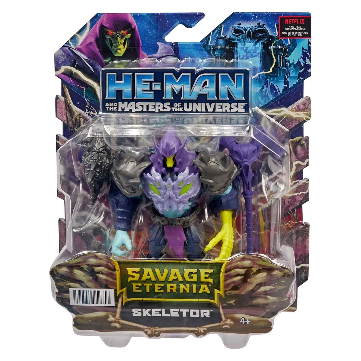 Mattel - HLF52 - Masters of the Universe - Savage Eternia - Actionfigur, Skeletor