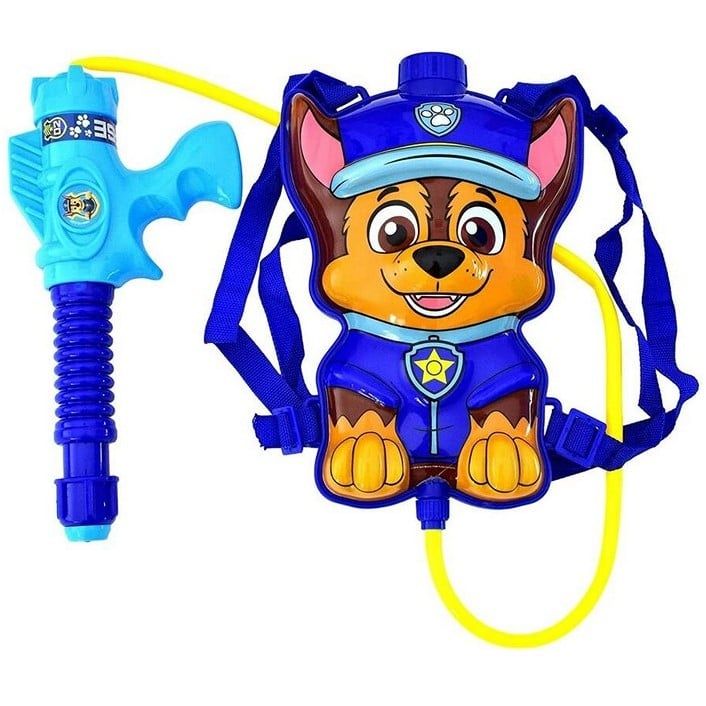Spin Master -  PWP15-3377 - Paw Patrol Water Blaster Rucksack, Wasserspielzeug