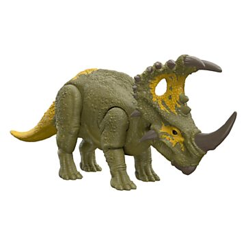 Mattel - HDX43  -Jurassic World Roar Strikers Sinoceratops