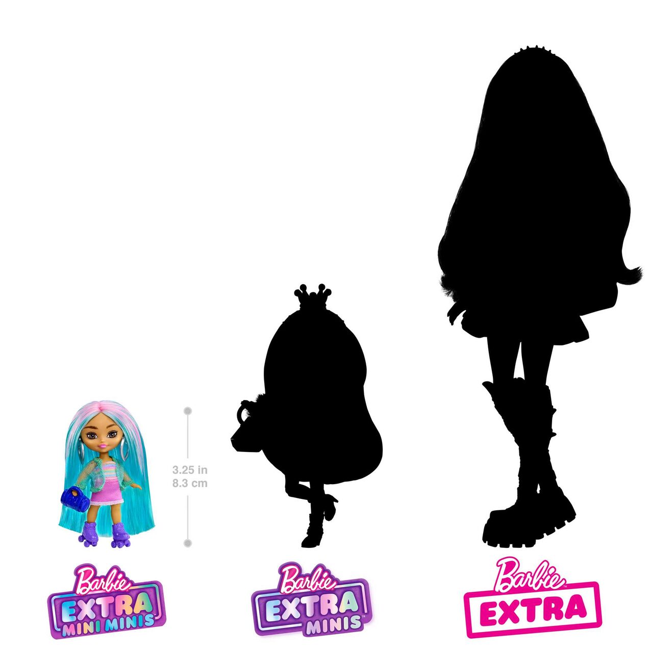 MATTEL - HLN44 - Barbie Extra Mini Minis Puppen