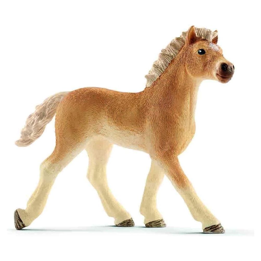 Schleich 13814 - Haflinger Fohlen, Pferd, Spielfigur