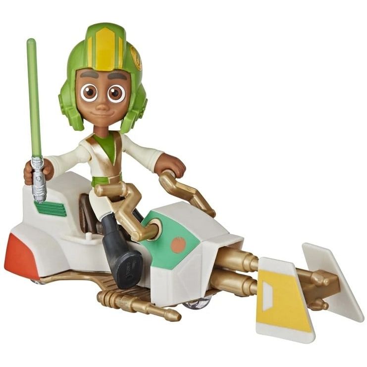 Hasbro - F79595L00 - Star Wars The young Jedi Figur und Fahrzeug