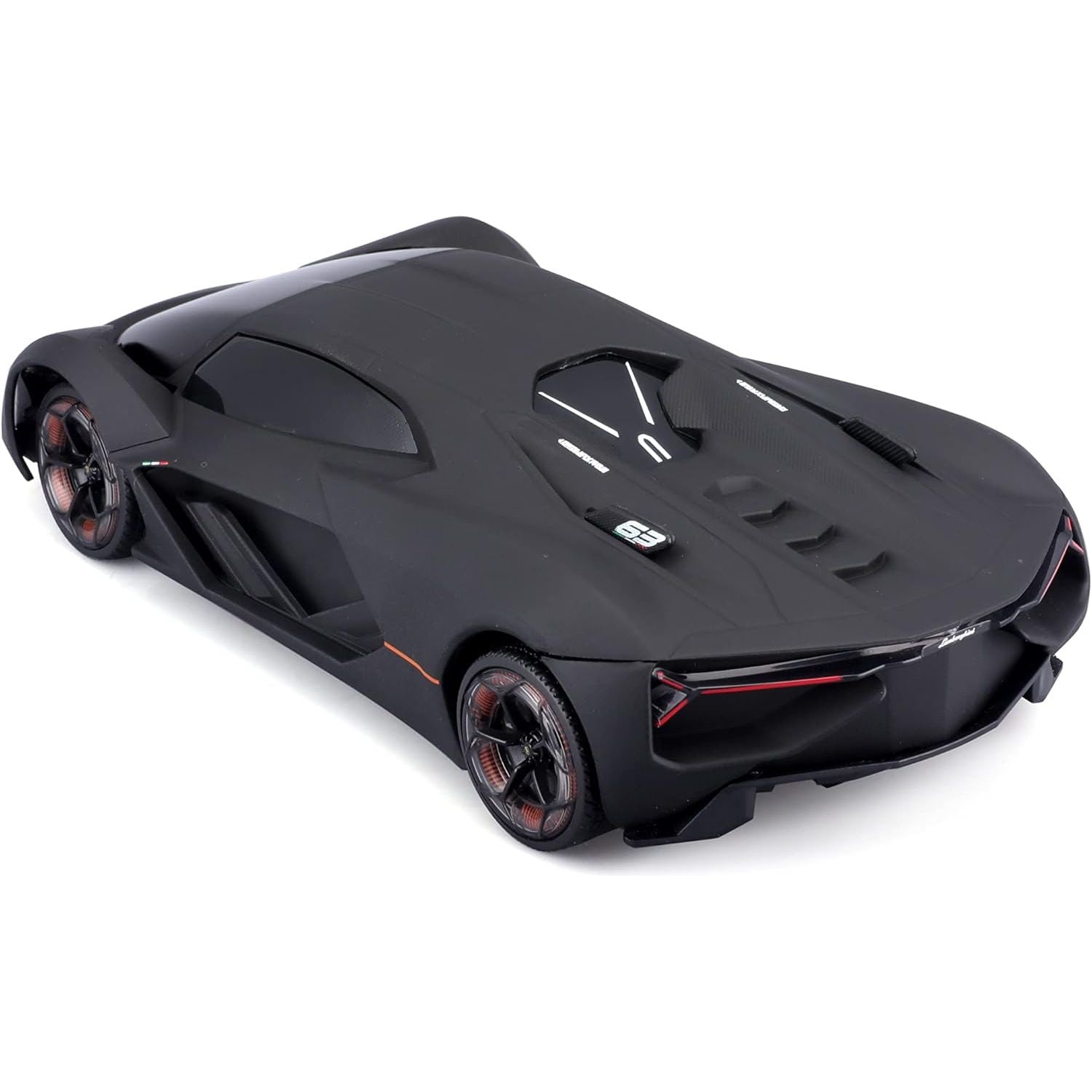 Maisto 81525 - Maisto - RC Lamborghini Terzo Millennio, mattschwarz, 1:24