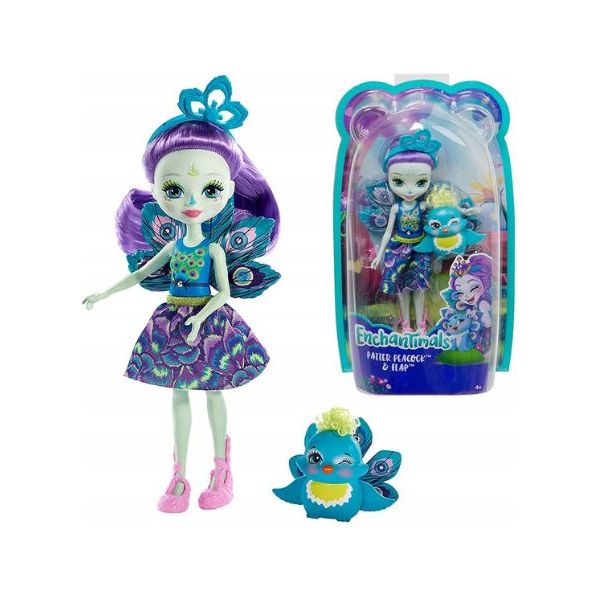 Enchantimals - Enchantimals Patter Peacock und Flap Puppe