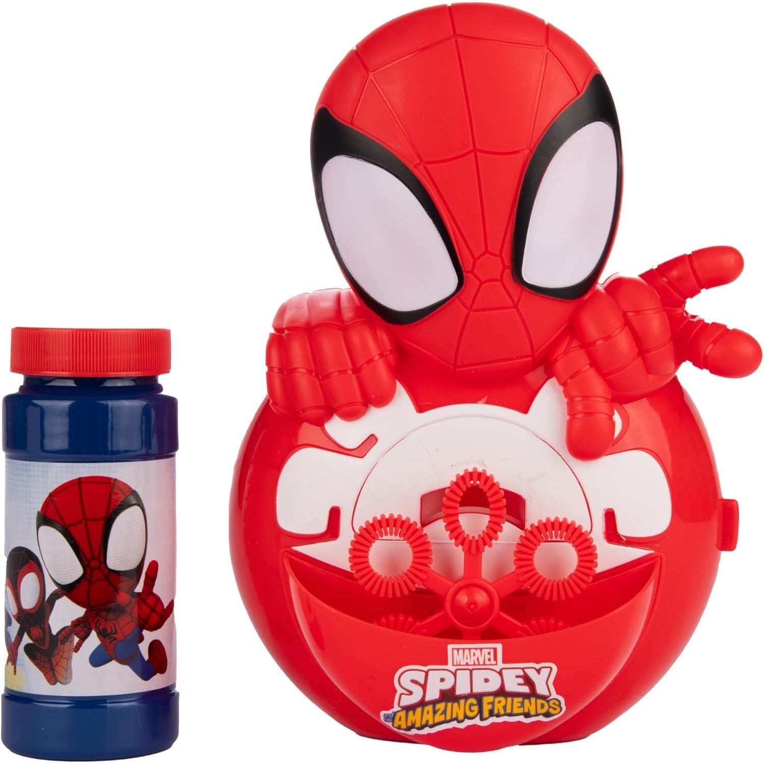 Marvel - SPF24-3095 - Spidey Amazing Friends Bubble Blower, Seifenblasen