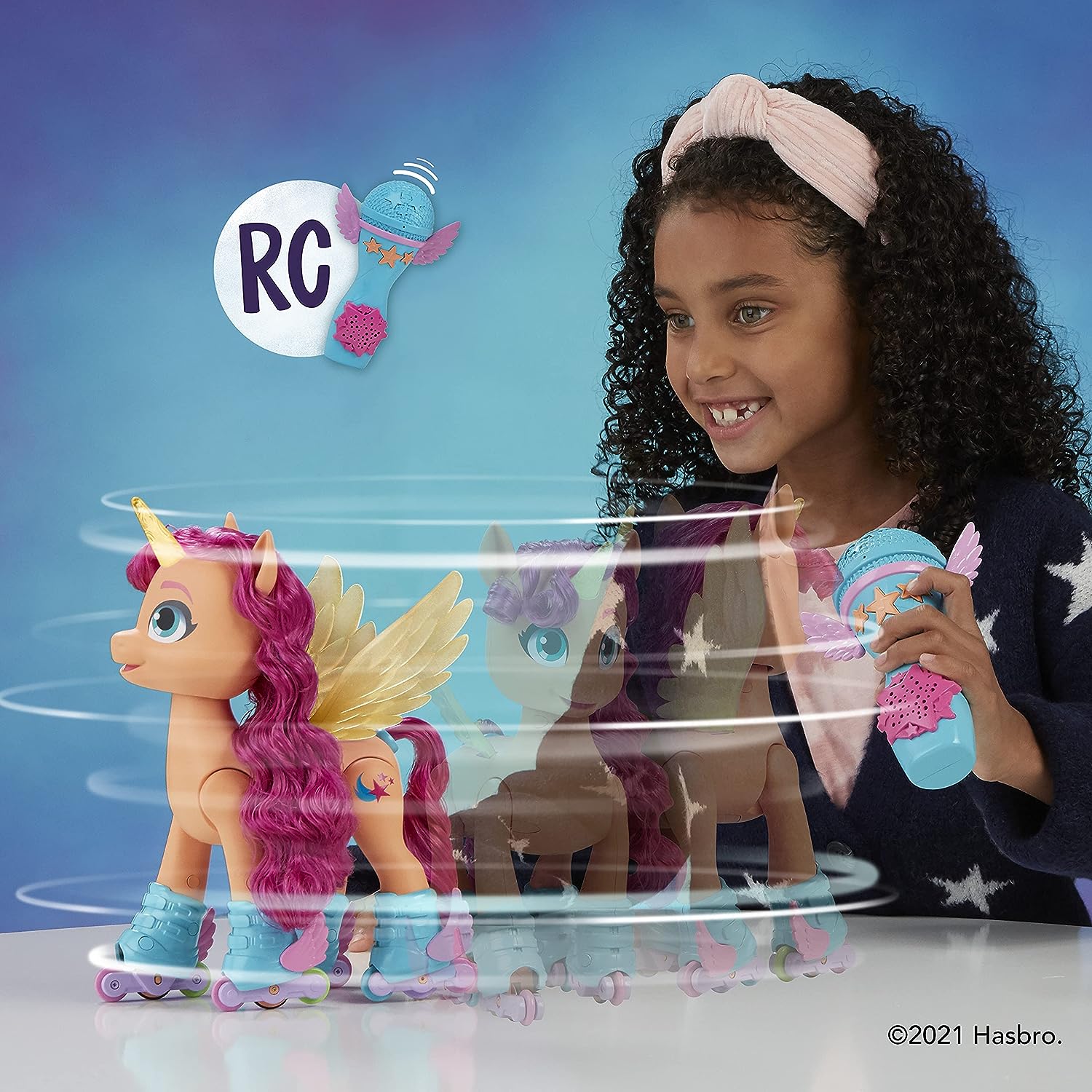 Hasbro My Little Pony – Eine neue Generation Sing- und Skatespaß Sunny Starscout