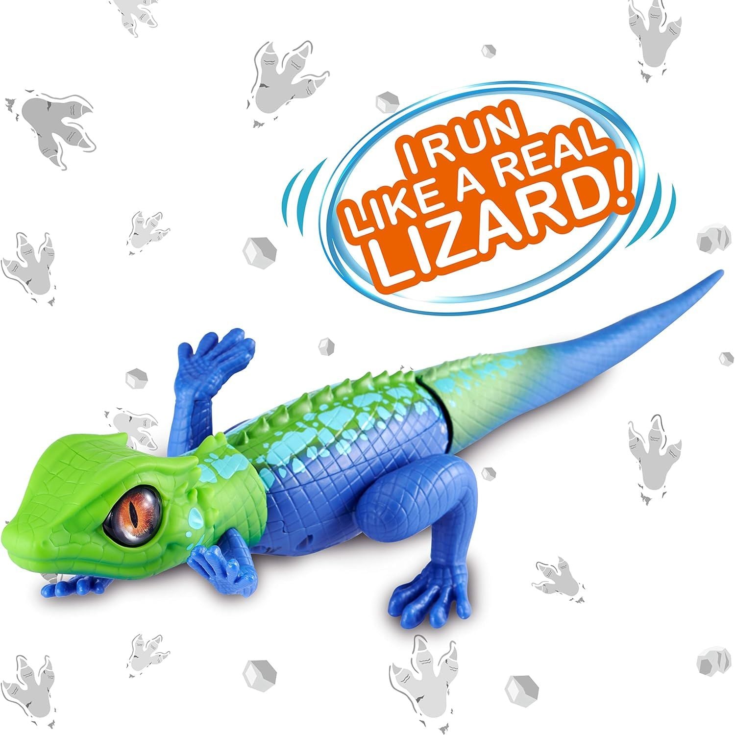 ZURU - ROBO ALIVE ROBOTER-EIDECHSE - batteriebetriebenes Roboterspielzeug, realistische Bewegungen, Spielzeugechse