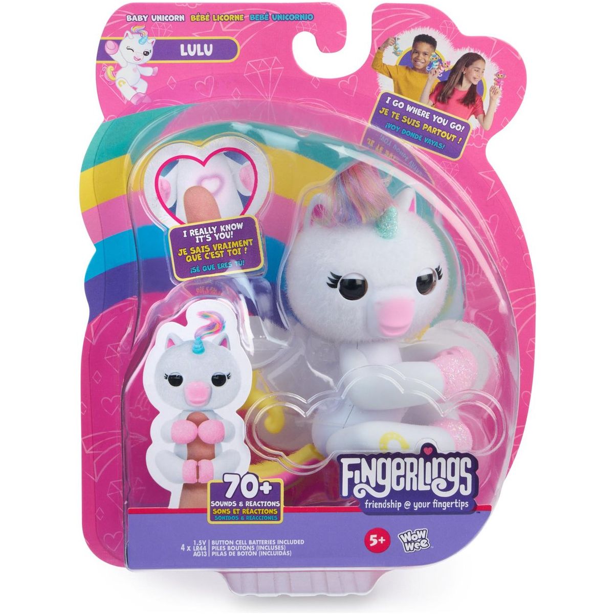 Wowee 39063 - Fingerlings 2.0 Einhorn Lulu
