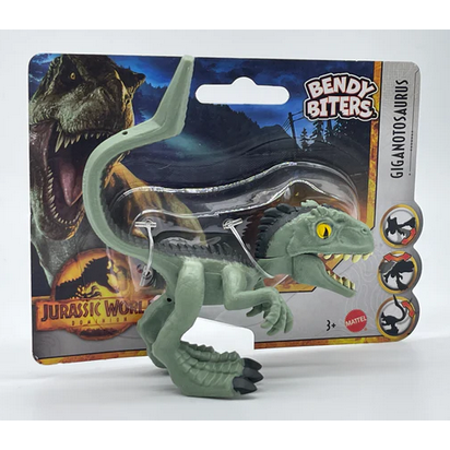 Mattel - Jurassic World - Bendy Biters - Spielfigur, Dinosaurier