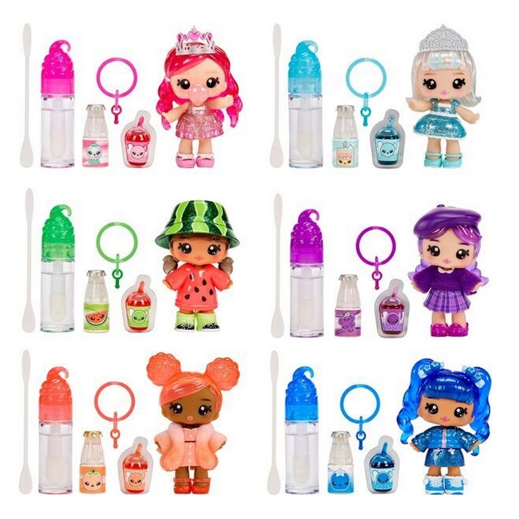 MGA - 120698-EUC - Yummiland - Duftende Puppe mit DIY Lipgloss-Set
