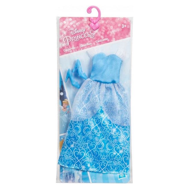 Hasbro - Disney Princess - Puppenkleid und Schuhe - Cinderella, Aurora oder Mulan
