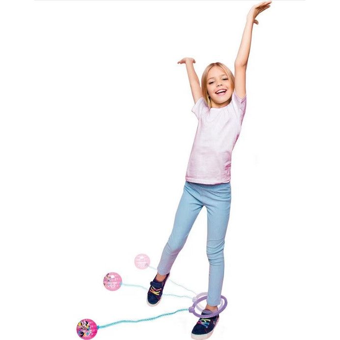 John 40582 - Disney - Princess - Springring, Hüpfball mit Licht, Springkreisel