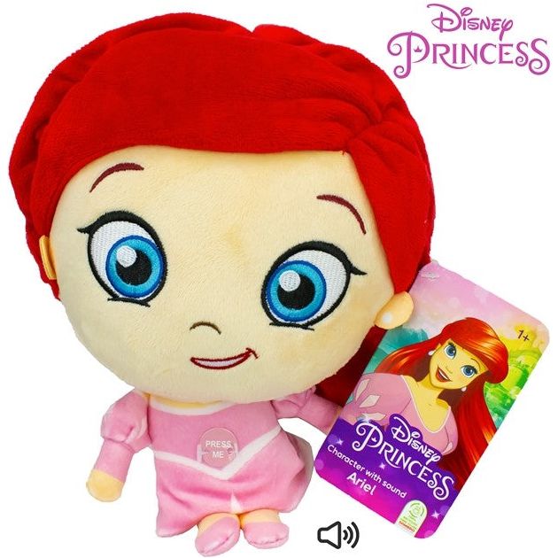 Disney - Princess - Plüschtier Princess mit Sound - 25 cm