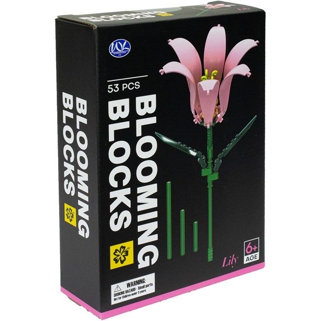 Blooming Blocks - 65956 - Klemmbausteine - verschiedene Blumen