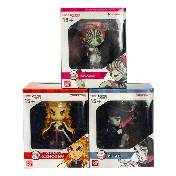 Bandai - Chibi-Masters Demon Slayer, Sammelfigur, Anime Figur, 8 cm