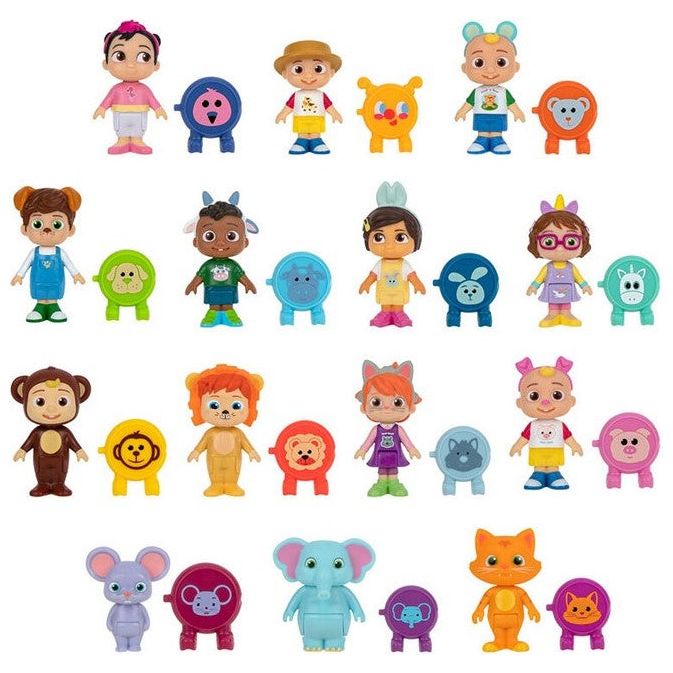 Jazwares - CoComelon - Eine Tierische  Überraschung Sammelfiguren im Blindbag Serie 3