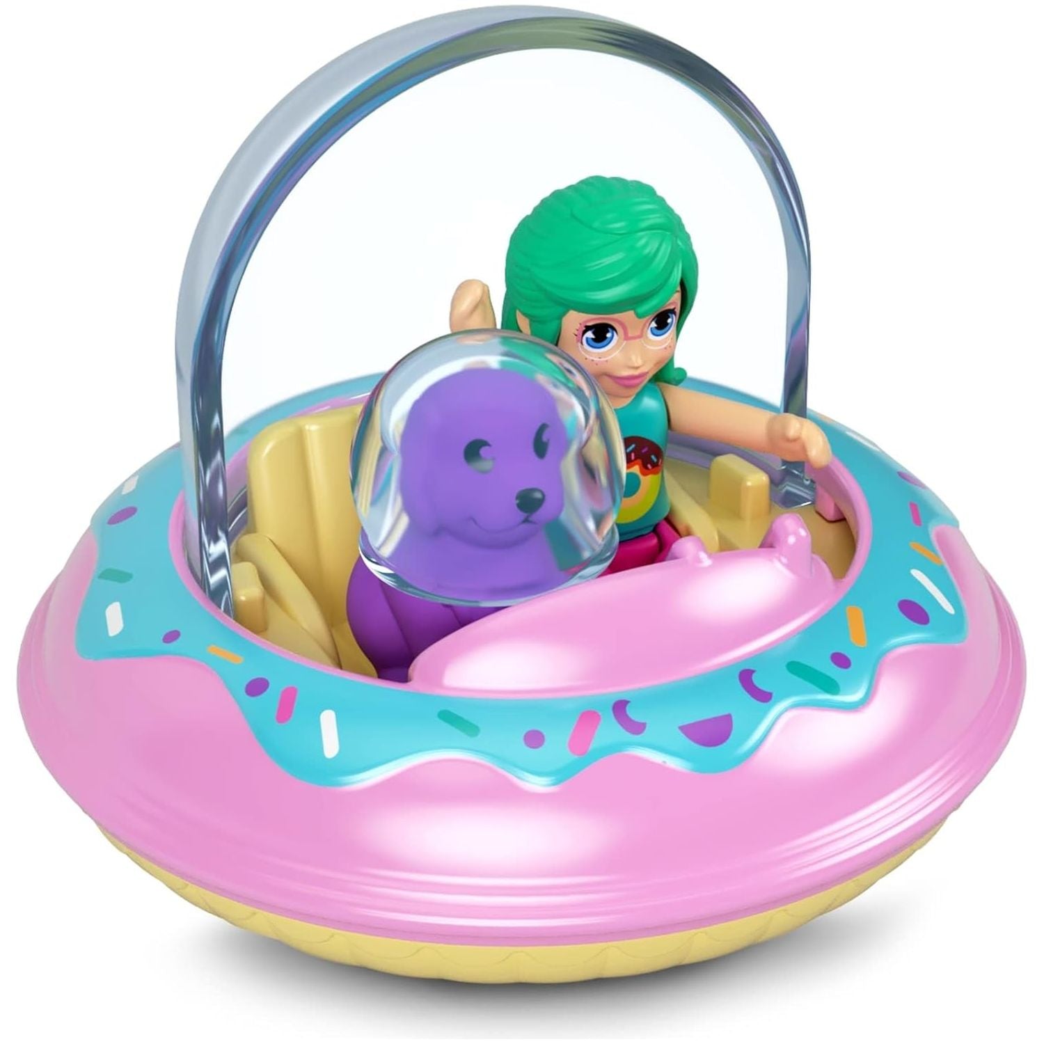 Mattel - HKV55 - Polly Pocket Fahrzeug mit Figur, verschiedene Spielsets zur Auswahl