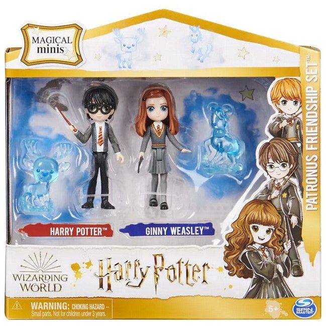 Spin Master - Harry Potter Magical Minis Patronus Spielfiguren Set  mit Harry + Ginny
