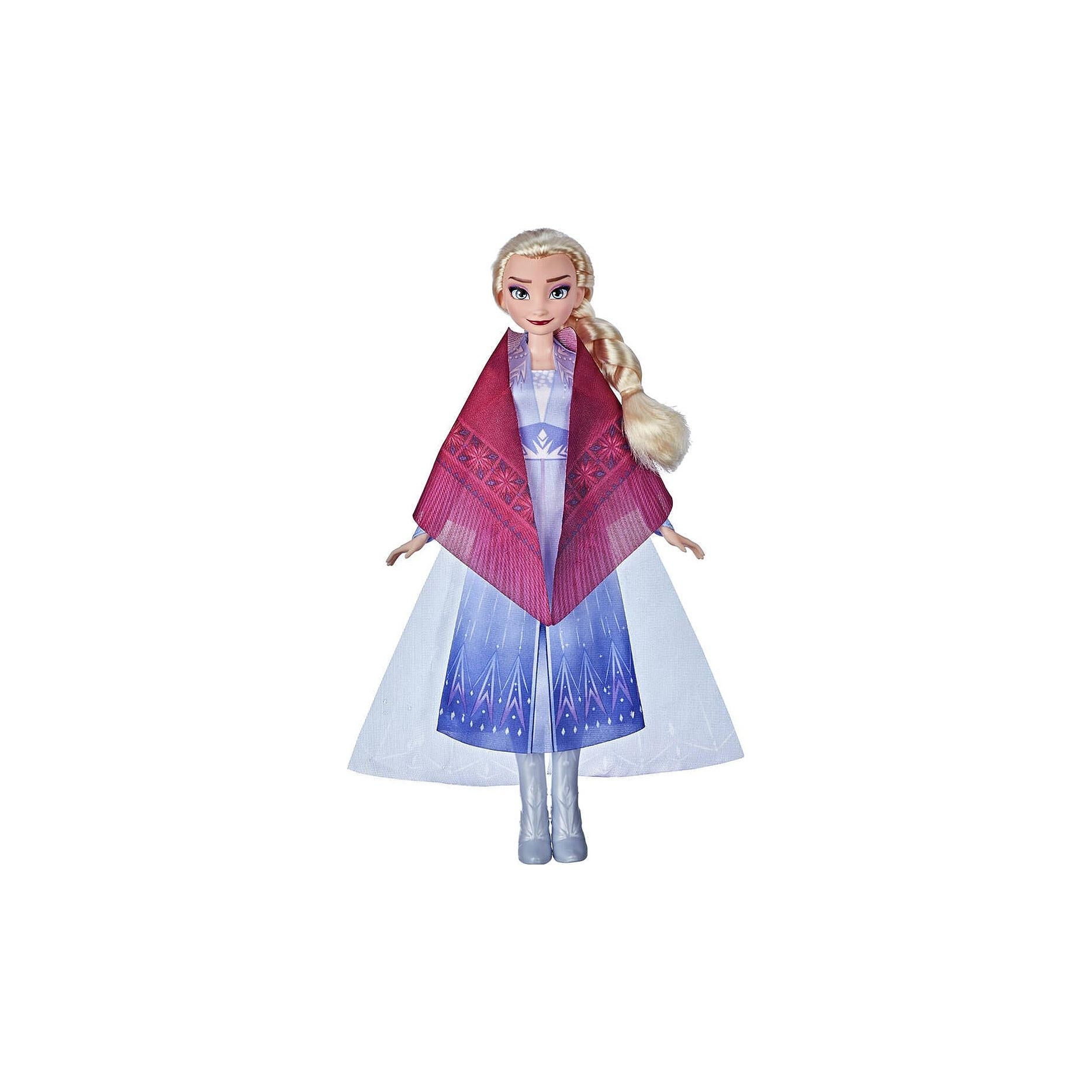 Hasbro Disney Die Eiskönigin 2 - Elsa Puppe mit Lagerfeuer und Zubehör