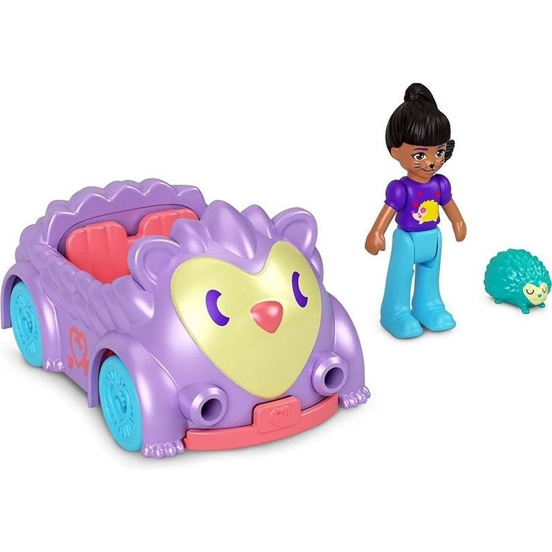 Mattel - HKV55 - Polly Pocket Fahrzeug mit Figur, verschiedene Spielsets zur Auswahl