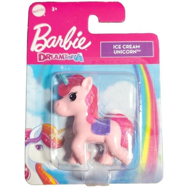 Mattel HFG31 - Barbie Dreamtopia Minifiguren Einhorn 5cm