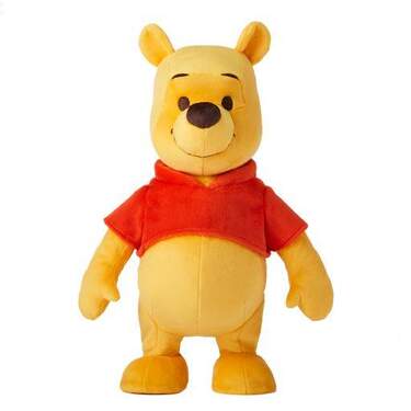 Mattel HHL46 - Disney - Winnie the Pooh - Plüschfigur, 30 cm, Sing-und Gehfunktion, Dein Freund Winnie Puuh