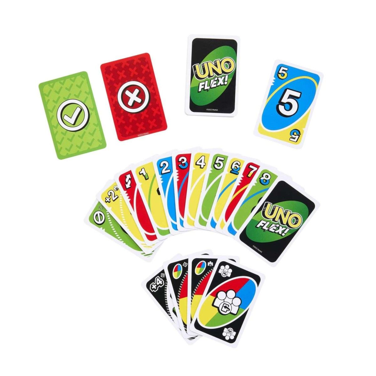Mattel - HMY99 - Mattel Games - UNO  Kartenspiel, Flex!
