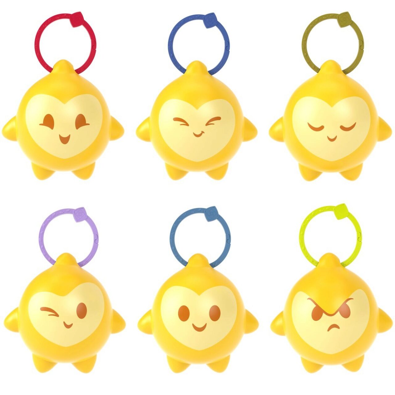 Mattel - HPX30 - Disney - Wish Überraschungs-Minipuppe in Stern Schlüsselanhänger